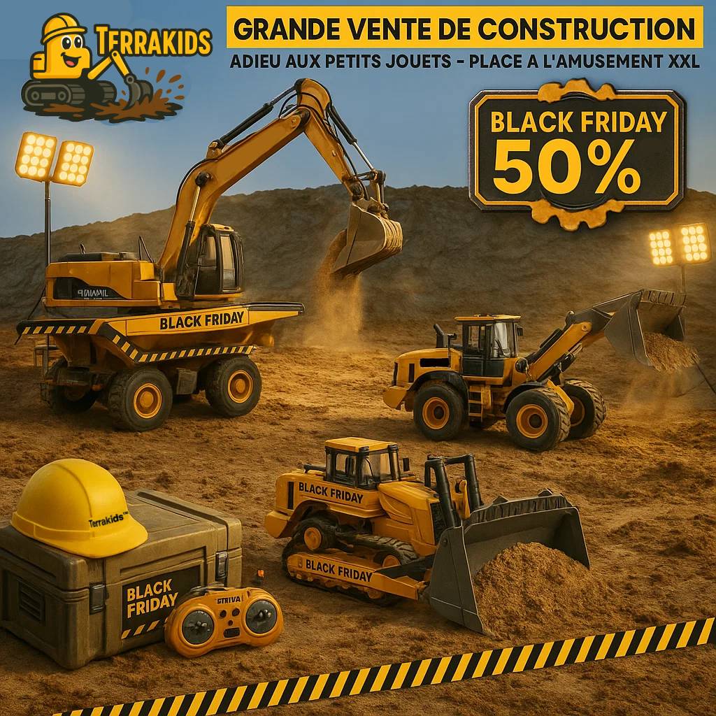 Terrakids™ | Maîtrise le chantier. Domine la terre.