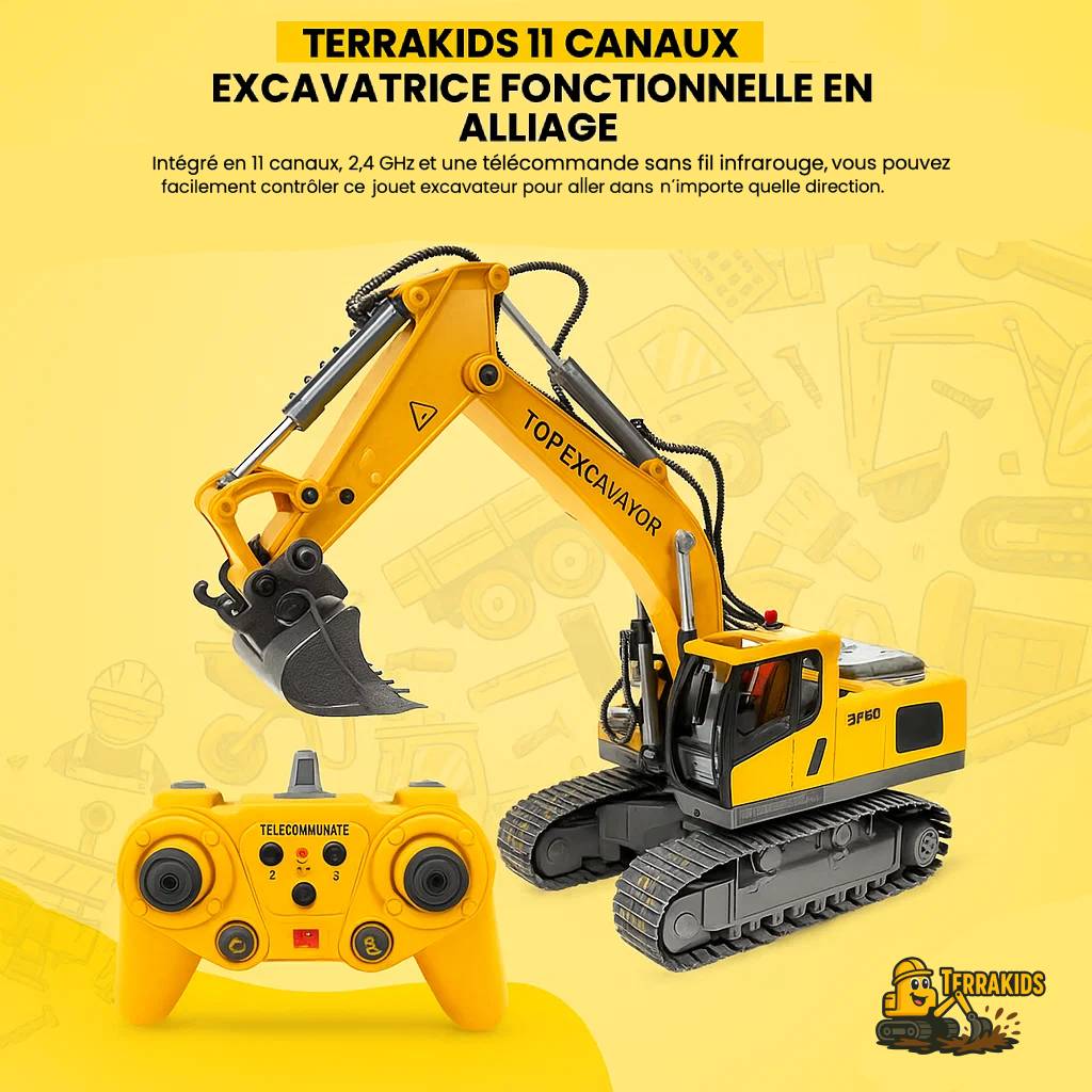 Terrakids™ | Maîtrise le chantier. Domine la terre.