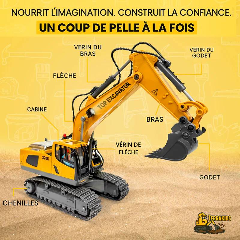 Terrakids™ | Maîtrise le chantier. Domine la terre.